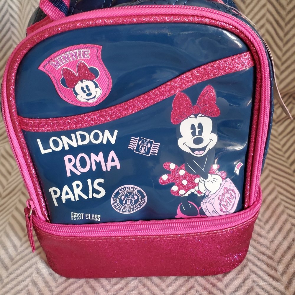 minnie mouse insulated lunch bag